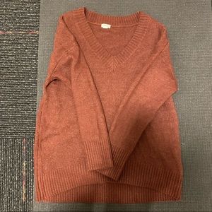 Maroon/ Dark Brown Sweater